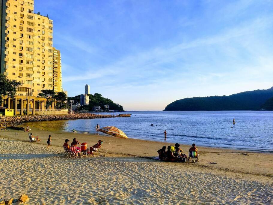 Apto Aconchegante Sao Vicente Perto Da Praia Exterior foto